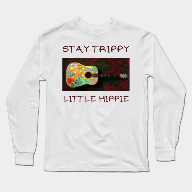 Stay trippie little hippie Long Sleeve T-Shirt by IOANNISSKEVAS